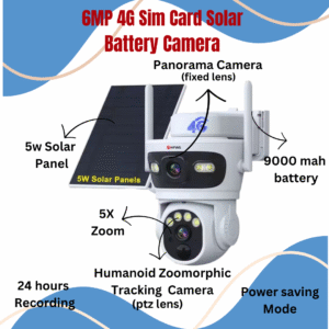 6MP 4G SOLAR BATTERY CAMERA